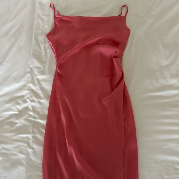Satin slip dress (size small BNWT) - Picture 5 of 7